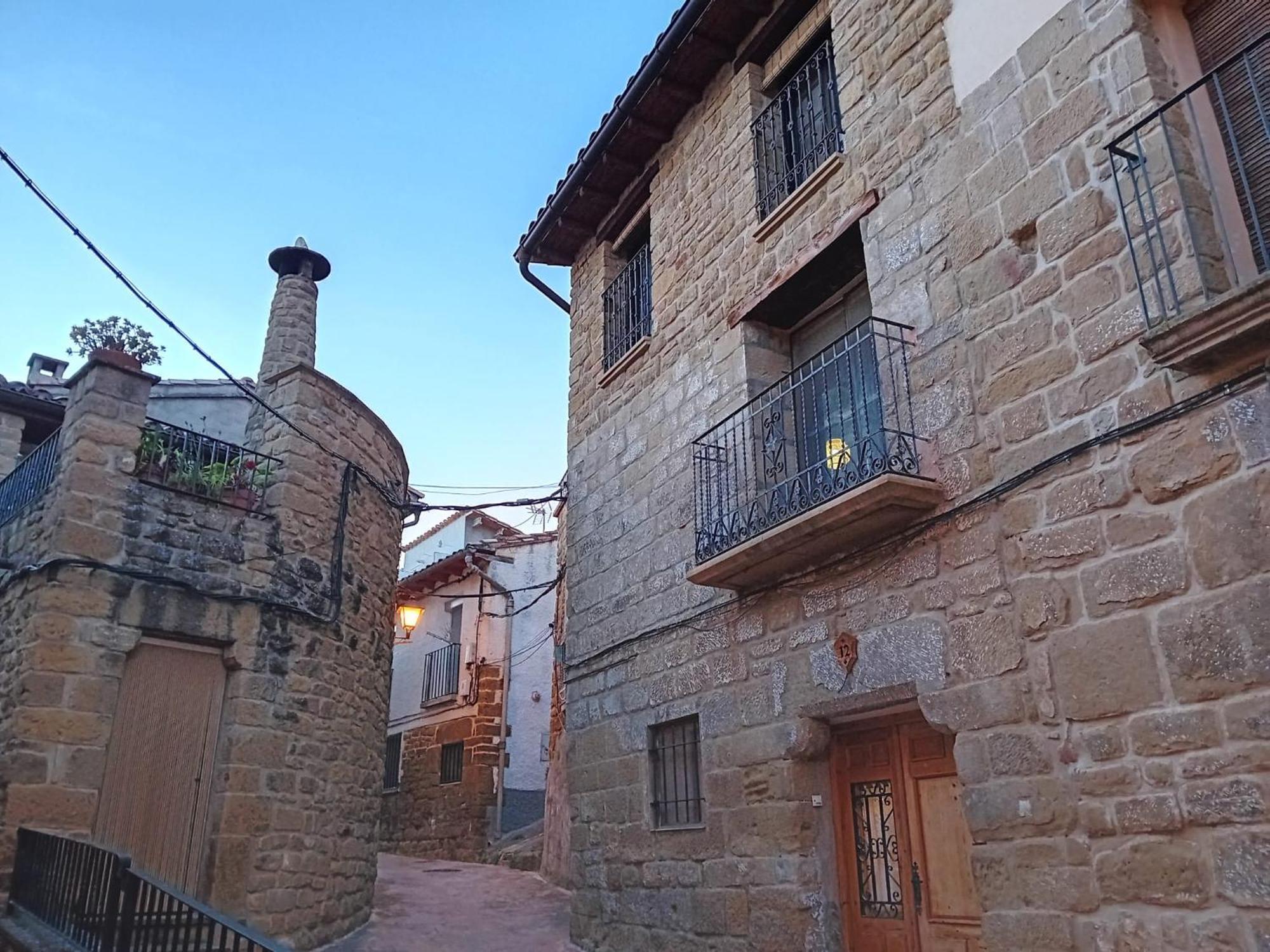 Casa Rural Casa Vidosa Murillo de Gállego Esterno foto